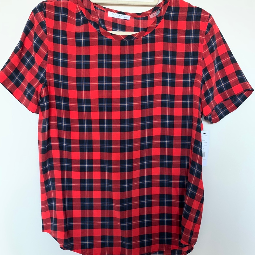 Equipment Riley Silk Tee